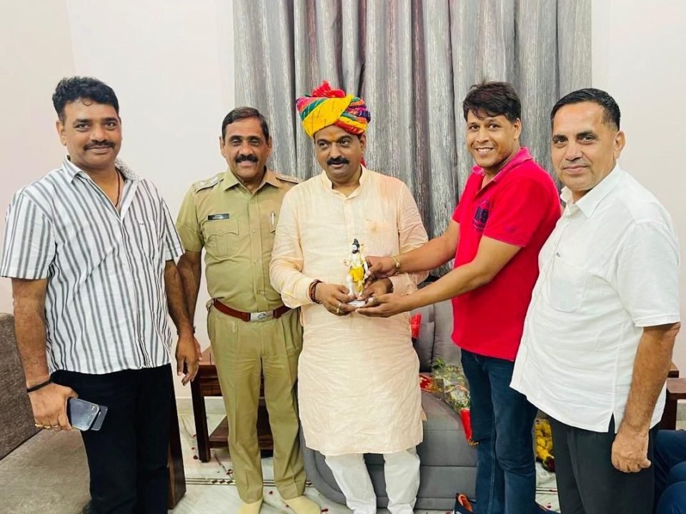 राजस्थान विधानसभा के विधायक, दबंग और दमदार नेता श्री शत्रुघ्न गौतम जी को जन्मदिवस