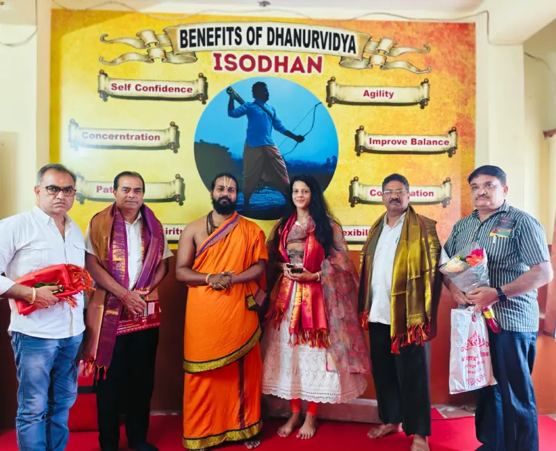‘इंटरनेशनल सोसाइटी फॉर धनुर्वेदा’ के संस्थापक और इस्पेक के सदस्य श्री उदय वर्ड़ी से डाॅ. हर्षा त्रिवेदी एवं विप्र फाउंडेशन तिरुपति की भेंट ….. इस्पेक की आगामी गतिविधियों पर की विस्तार से चर्चा…..